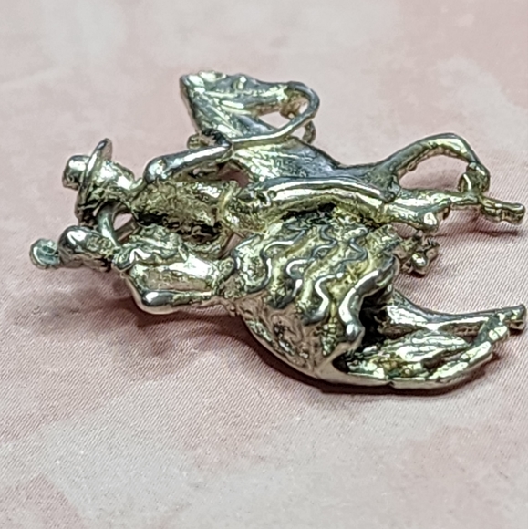 Vintage Sterling Andalusian Dancing Horse Charm - Picture 5 of 6